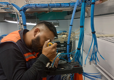 Proceso de instalación de cableado estructurado