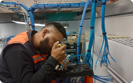Proceso de instalación de cableado estructurado